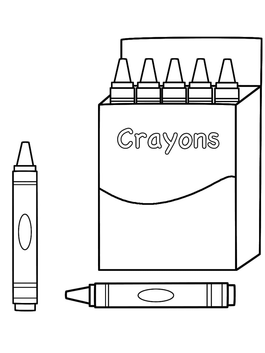 Free Printable Crayons