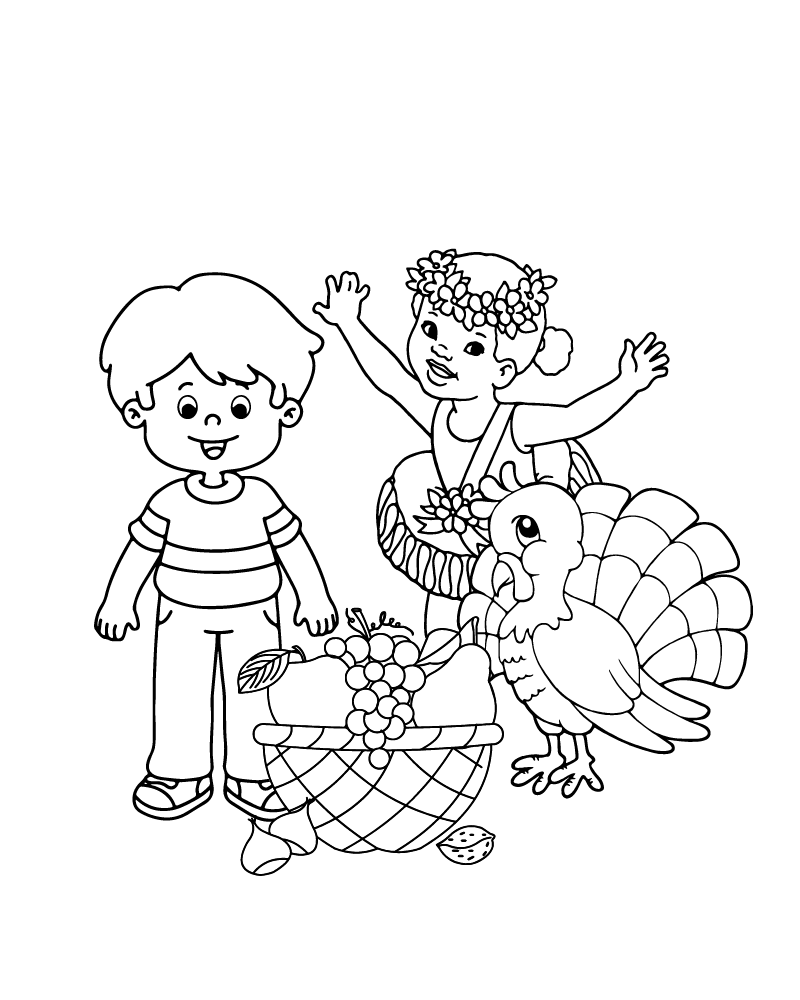 Free Thanksgiving Printable For Preschool