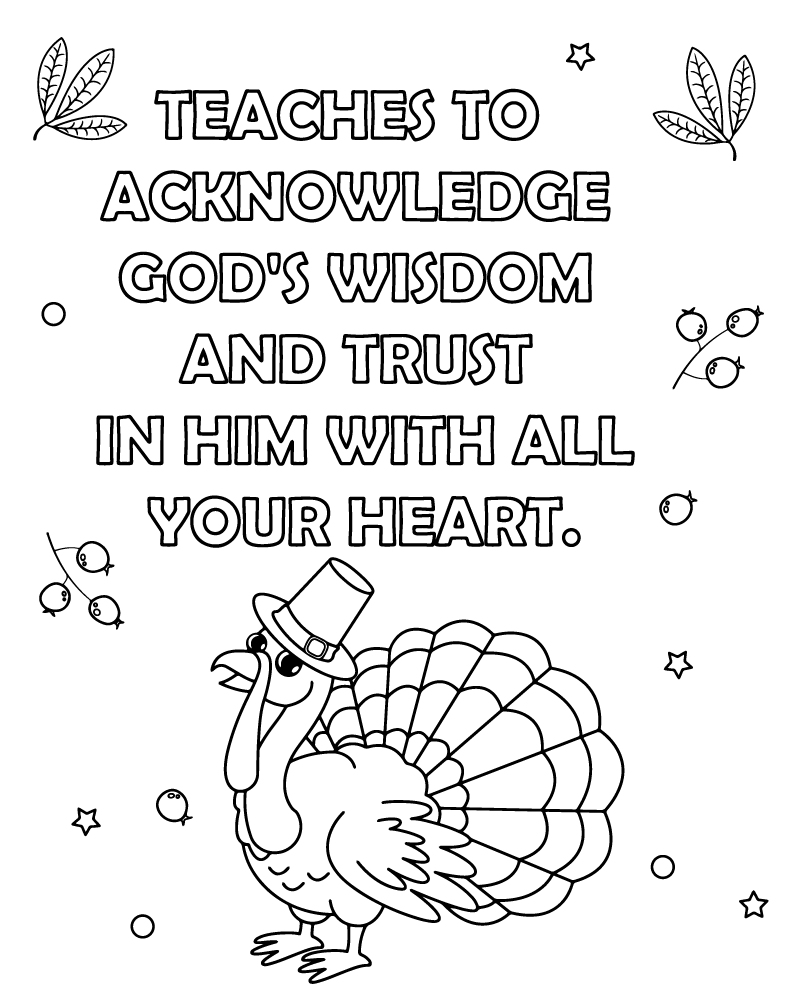 God's Wisdom Thanksgiving