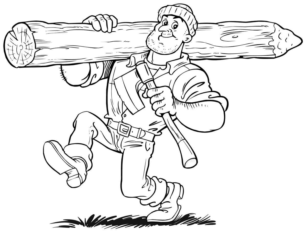 Happy Lumberjack