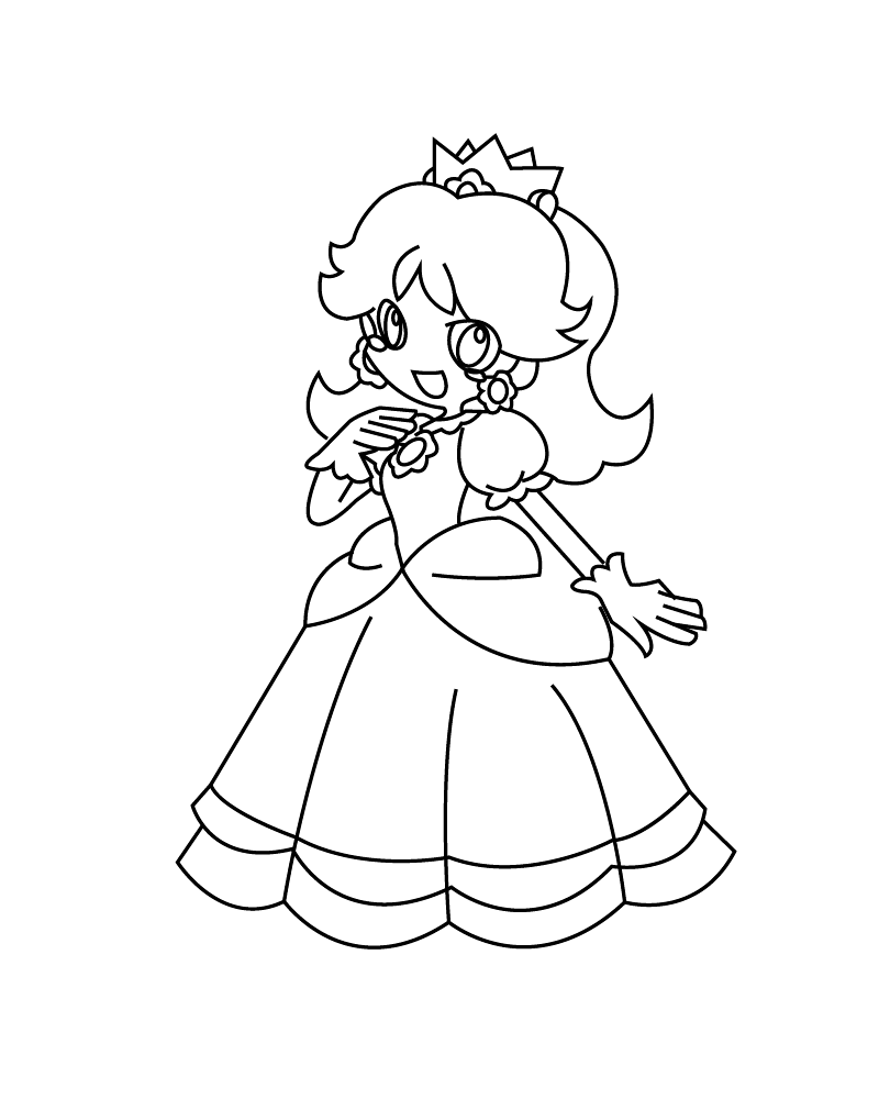 Happy Princess Daisy