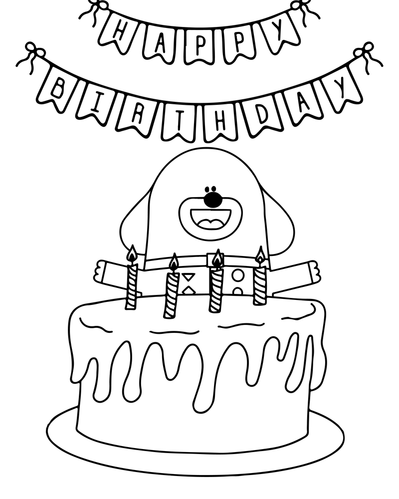 Hey Duggee birthday party