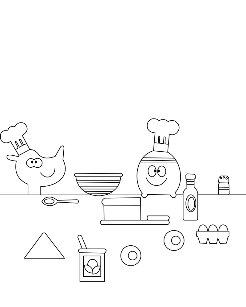 Hey Duggee cooking fun