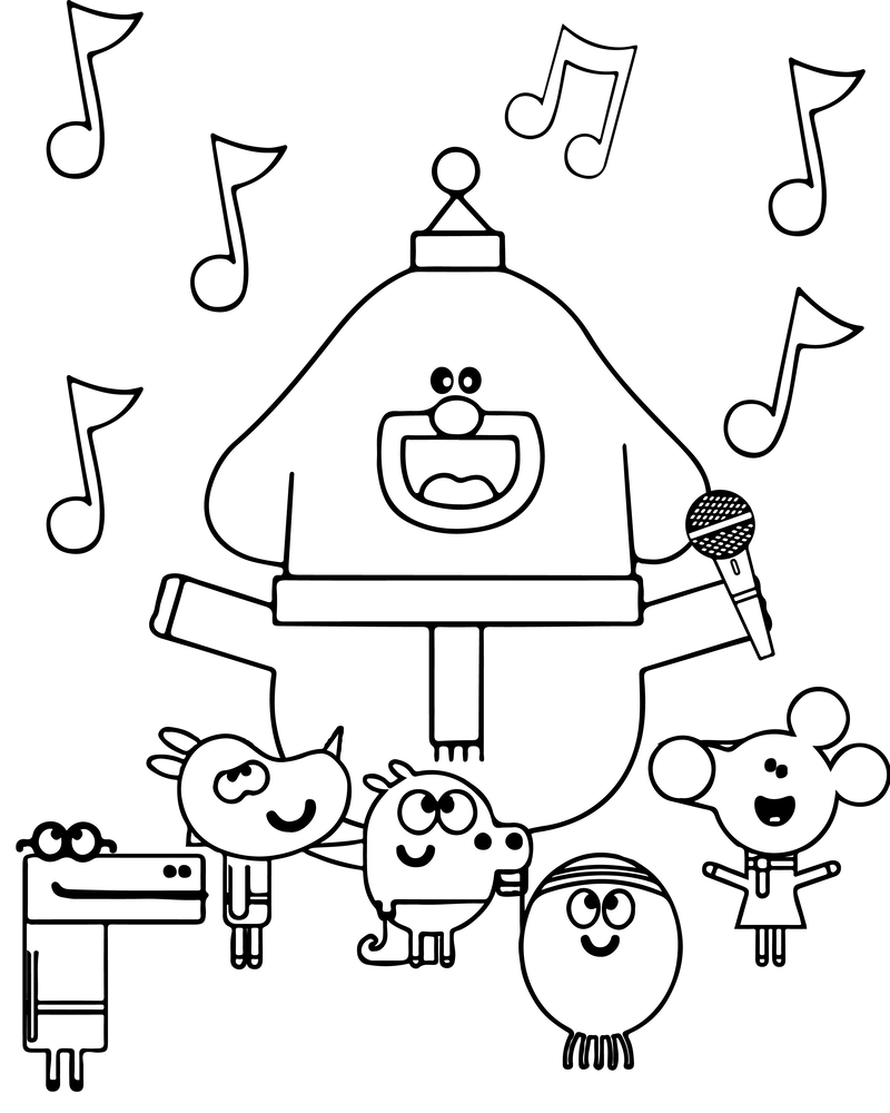 Hey Duggee tempo de música