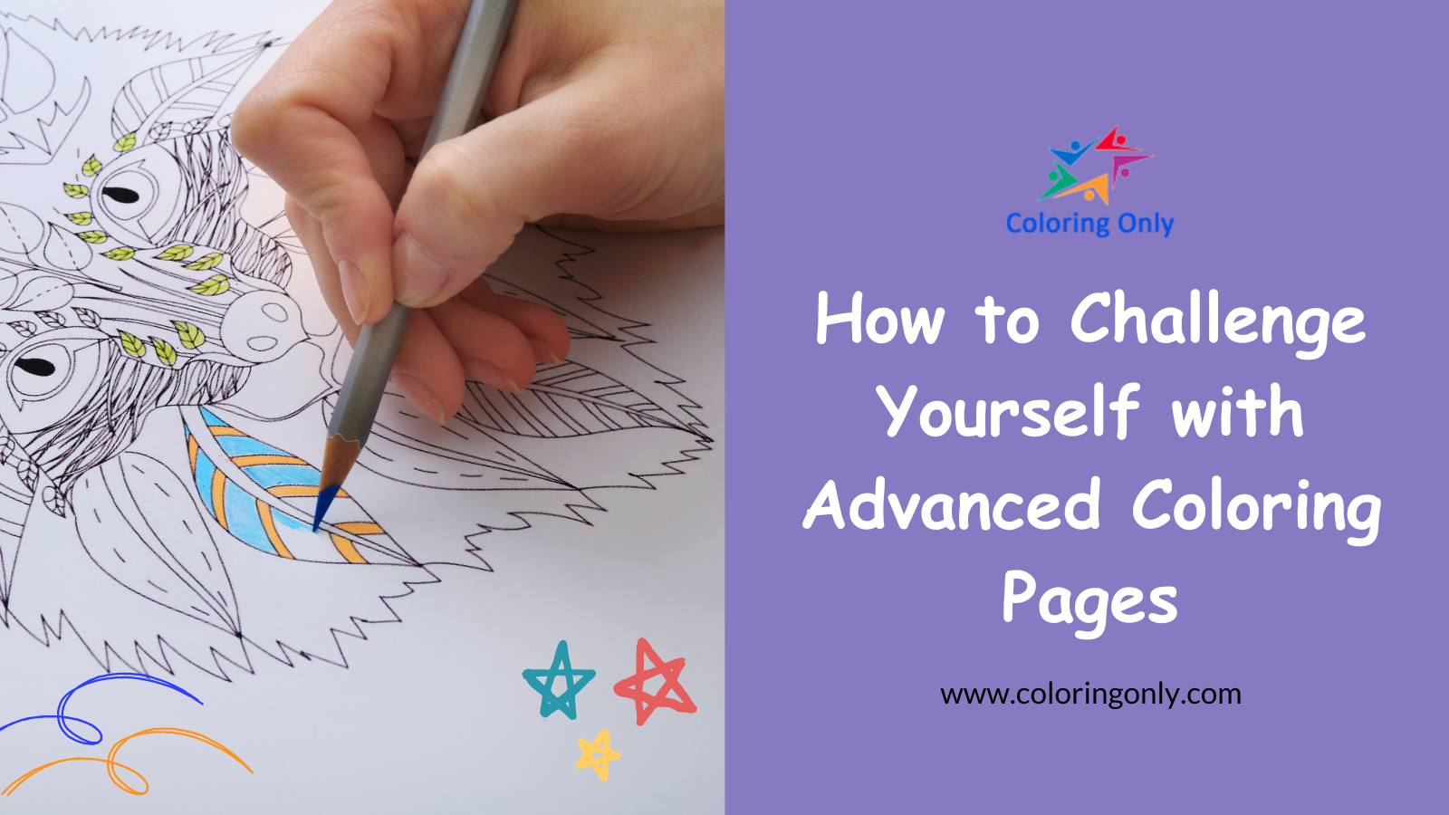 How to Challenge Yourself with Advanced Coloring Pages