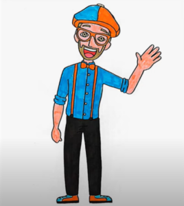 How To Draw Blippi