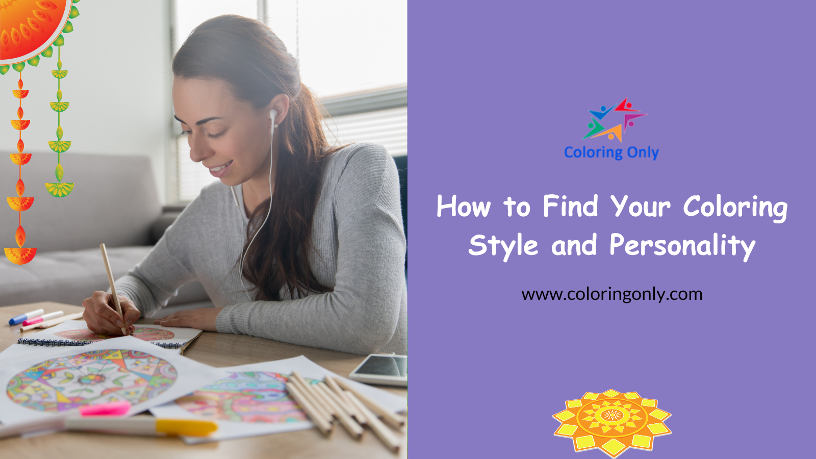 How to Find Your Coloring Style and Personality