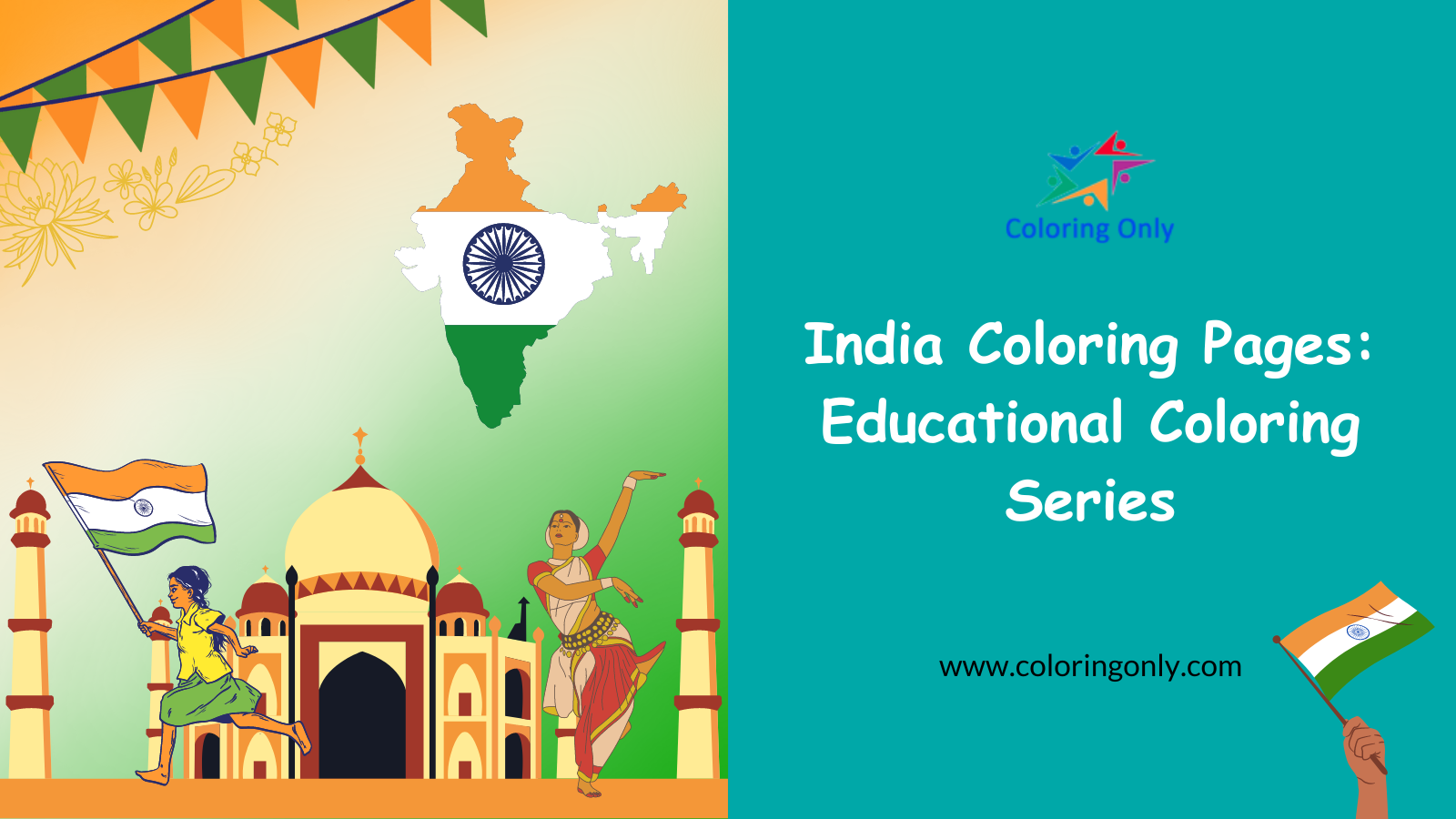 India Coloring Pages: Educational Coloring Series