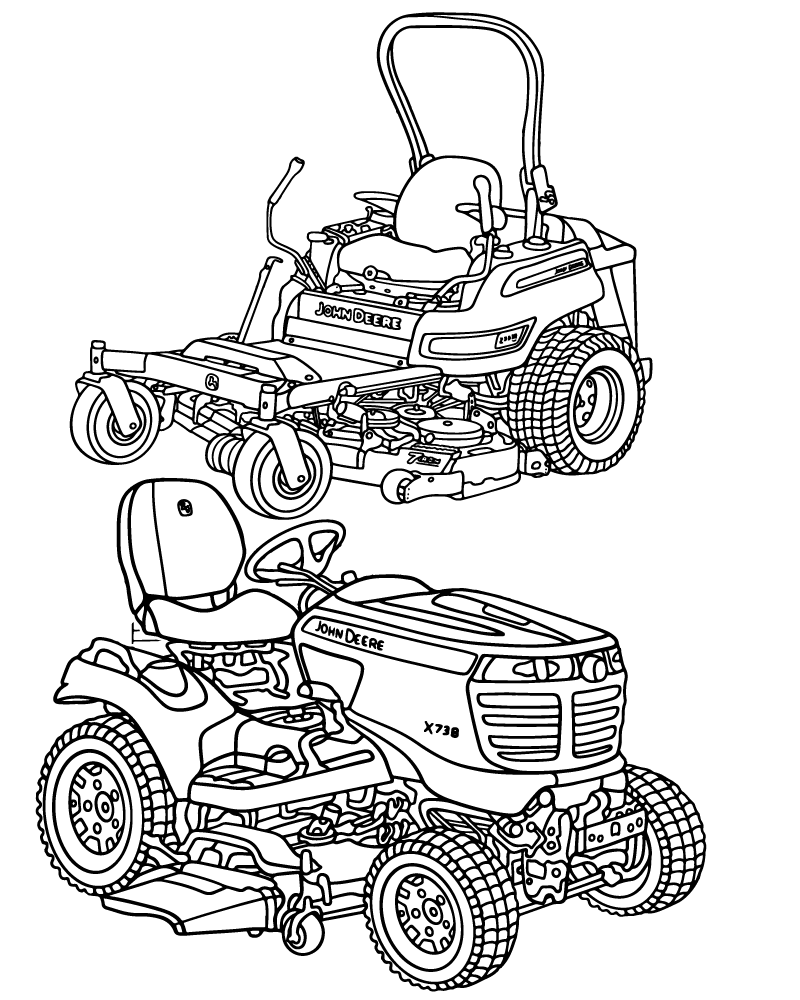 John Deere Lawn Tractor