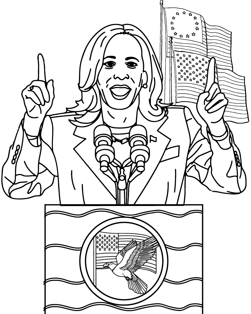 Kamala Harris Wahlrede