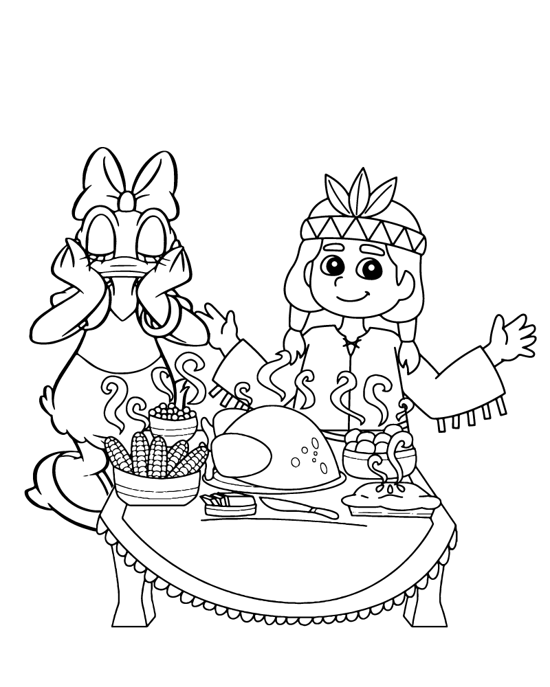 Kawaii Thanksgiving Disney