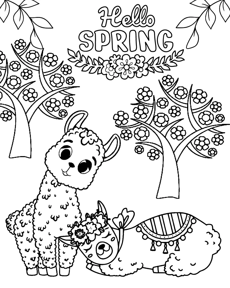 Llama Llama Springtime
