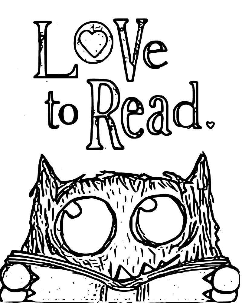 Love Monster Reading Book