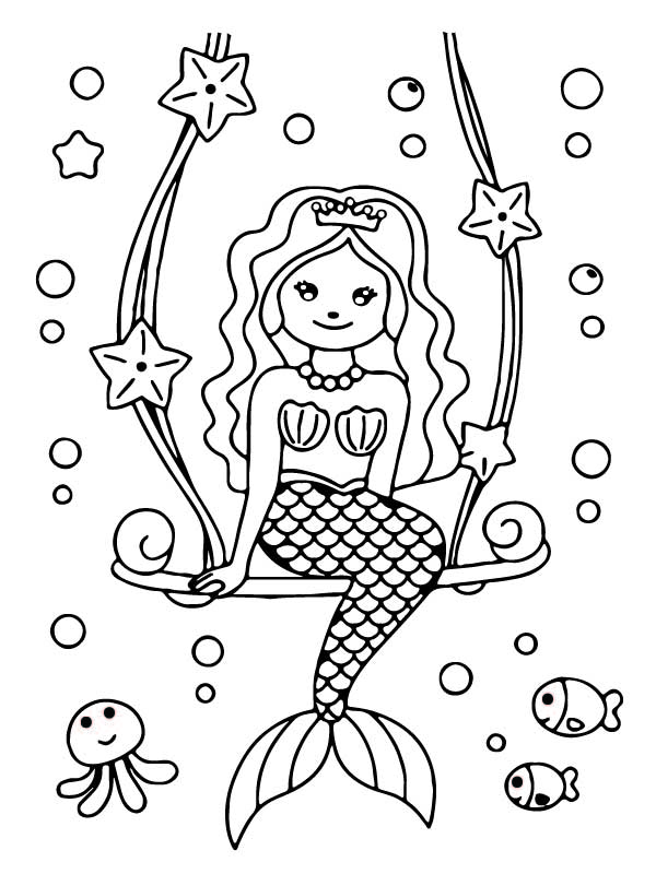 Mermaid Swinging
