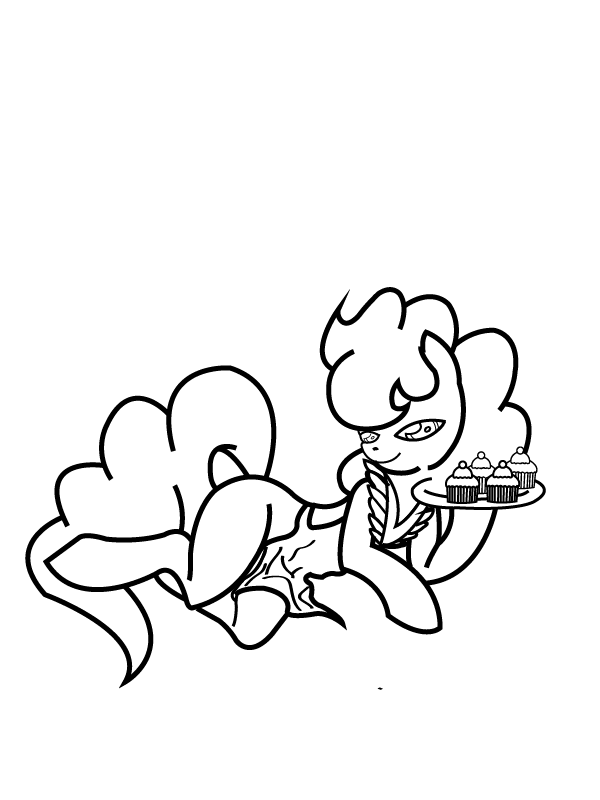 My Little Pony Mrs. Cake with Cupcakes