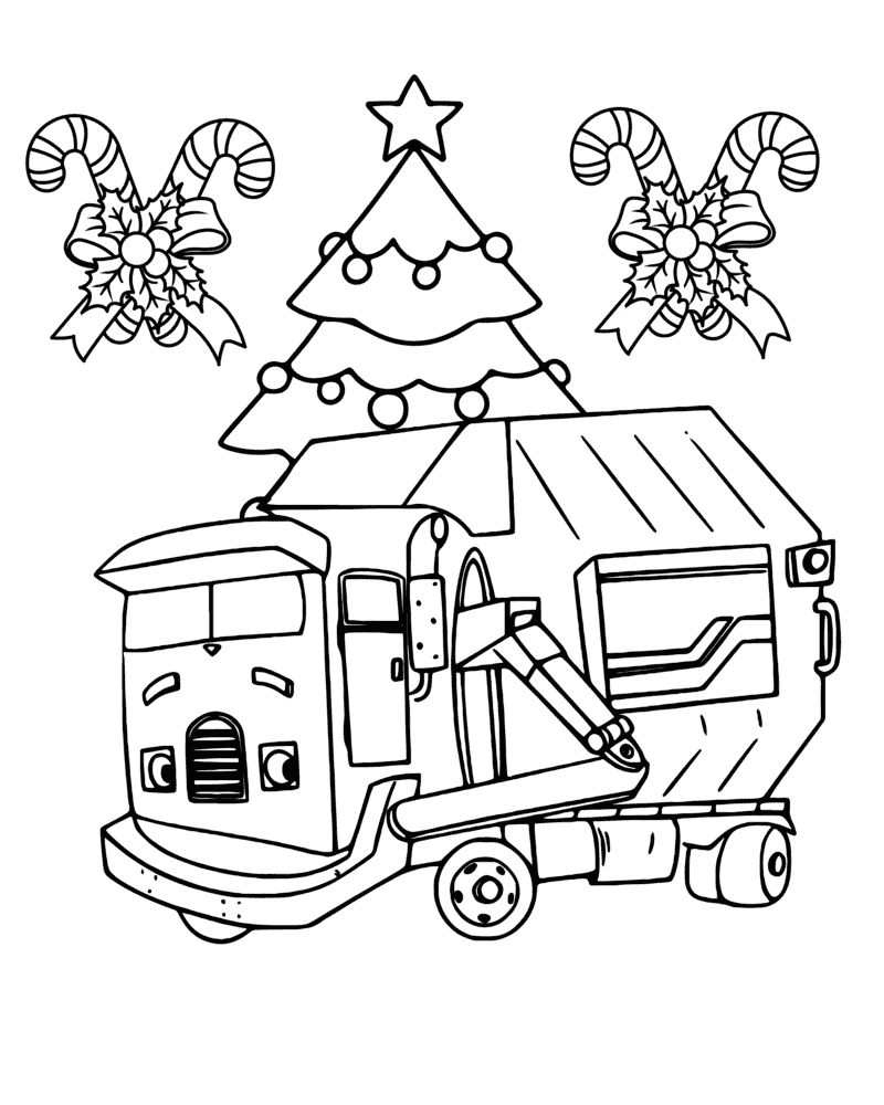 Netflix Trash Truck Printable