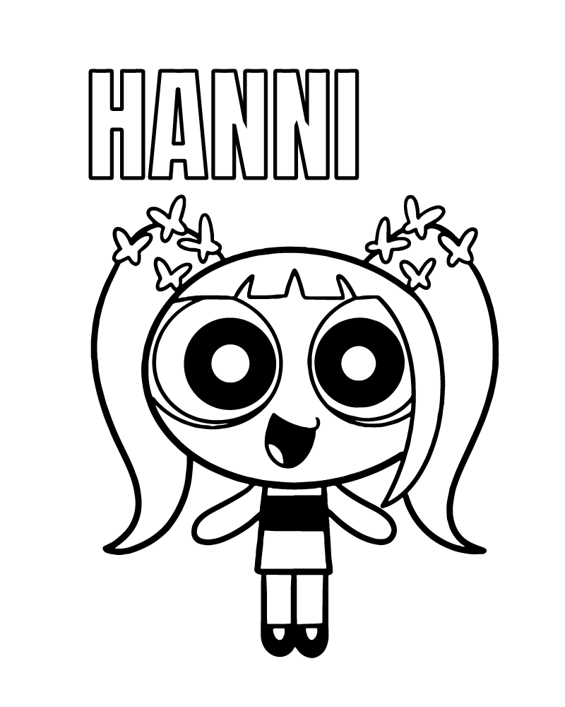 New Jeans Powerpuff Girls Hanni