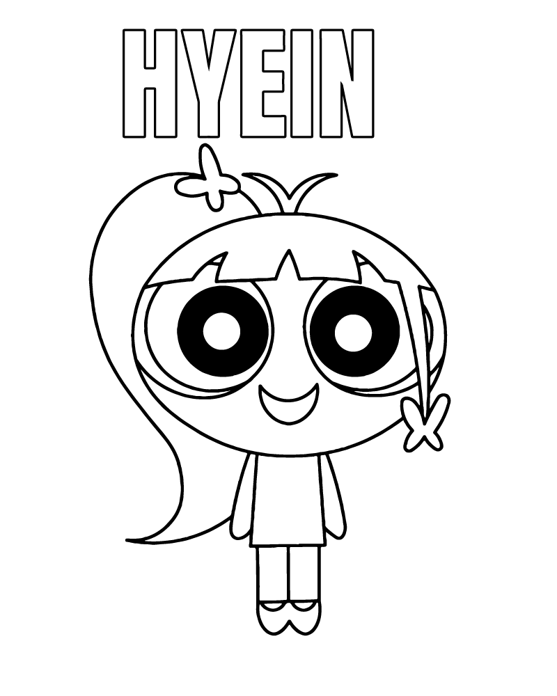 New Jeans Powerpuff Girls Hyein