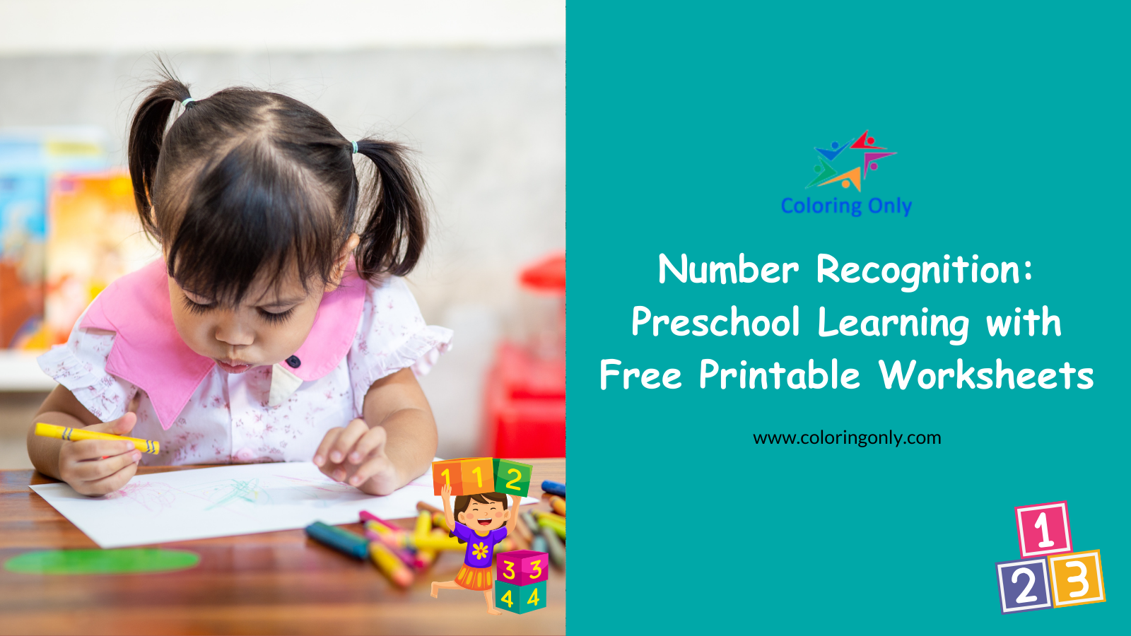 Number Recognition: Preschool Learning with Free Printable Worksheets