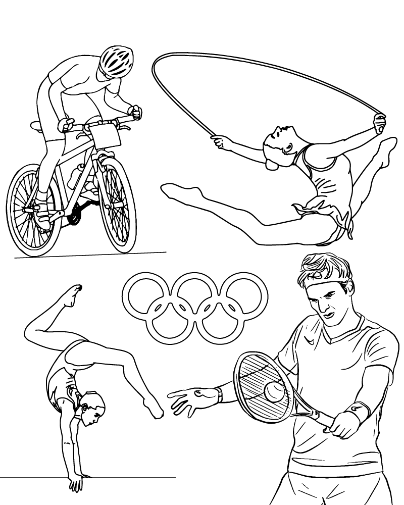 Paris Olympic Sports Printable