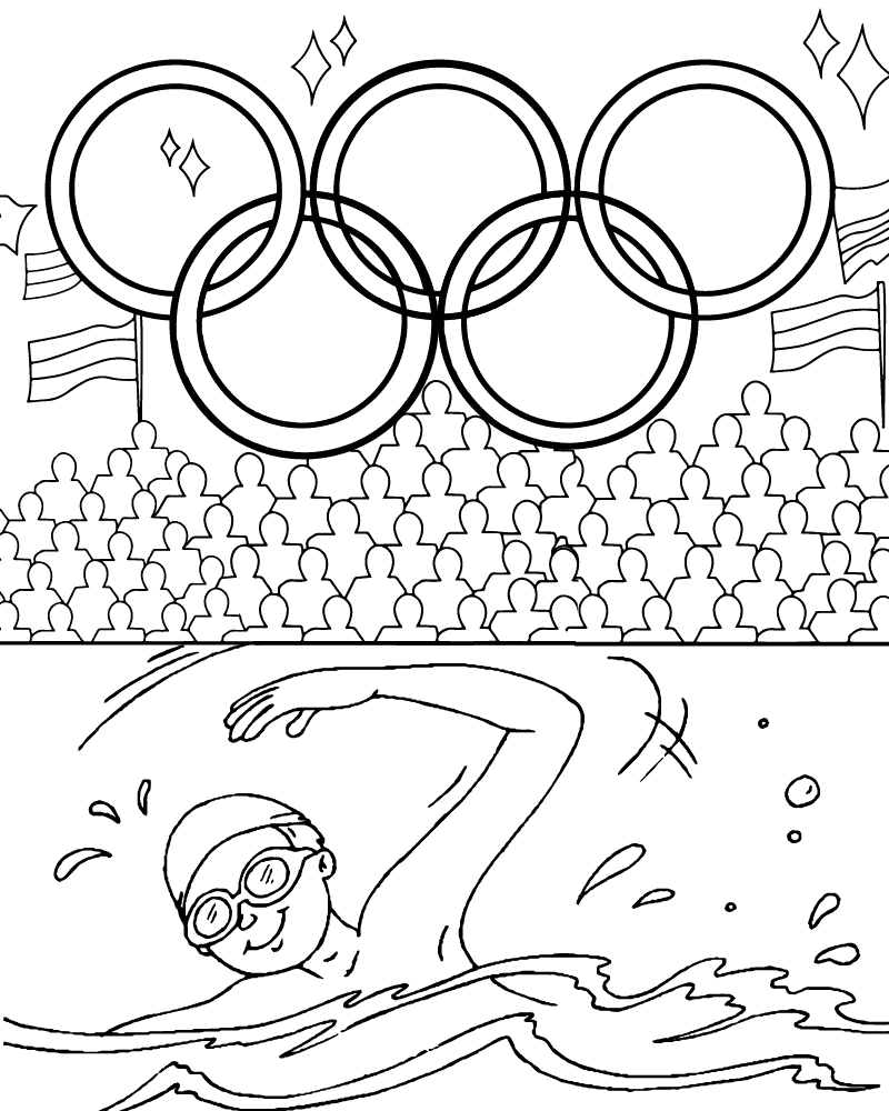Paris Olympics Swimming Competition
