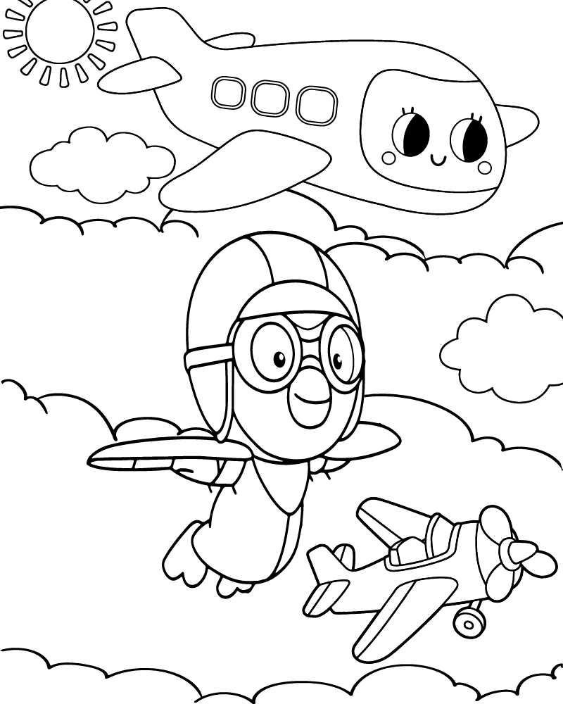 Pororo Flying