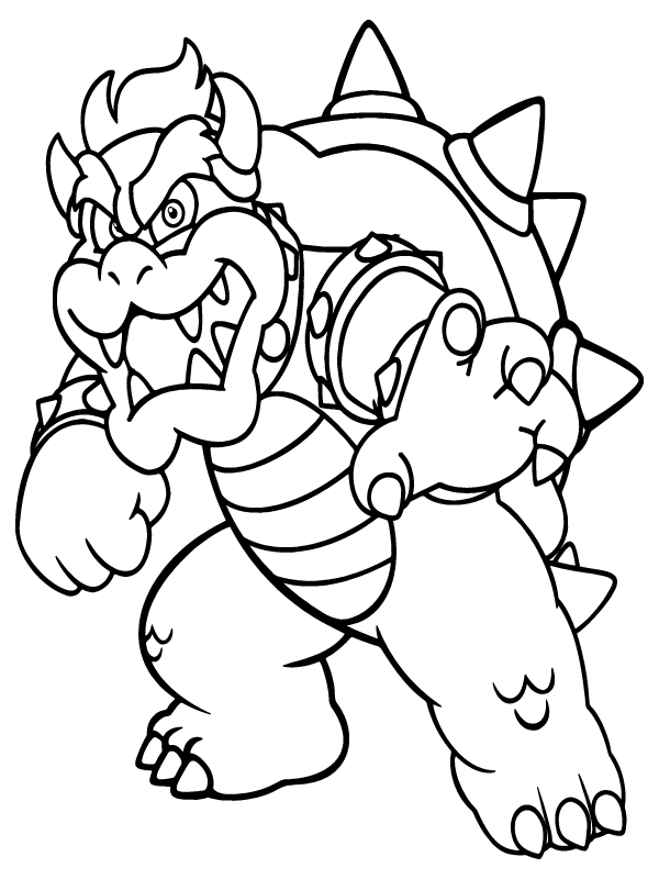 Powerful Baby Bowser
