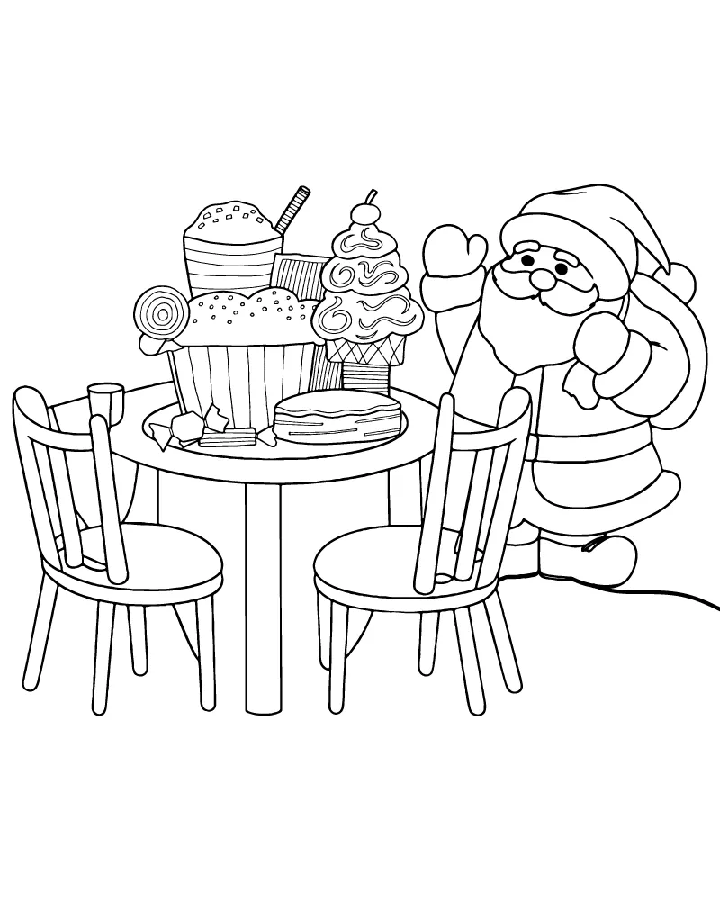Eleganter Weihnachtstisch gedeckt