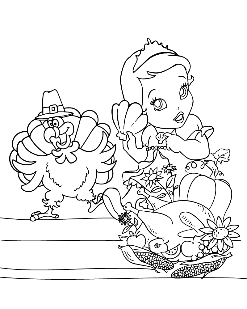 Preschool Thanksgiving Printable Activity