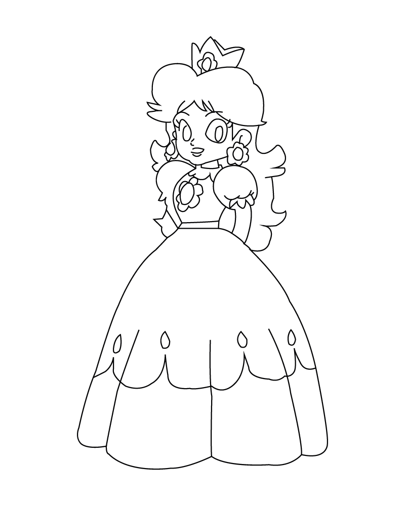 Princess Daisy (from Mario)-02