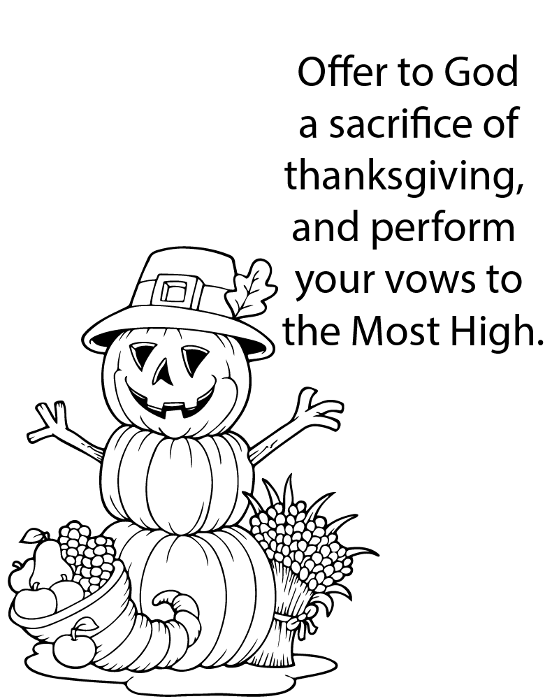 Printable Thanksgiving