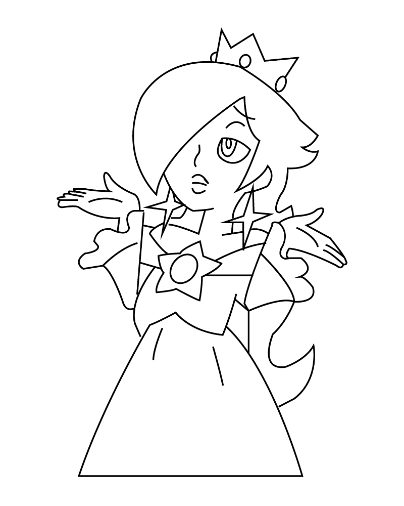 Rosalina Mario Universe Free