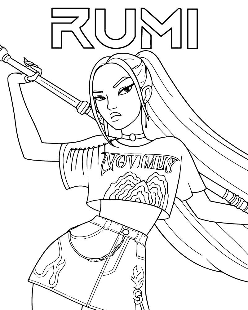 Rumi KPop Dämonenjäger