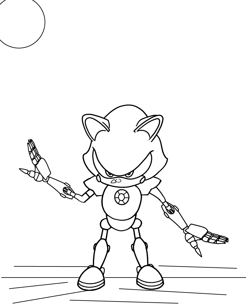 Ernsthafter Metal Sonic