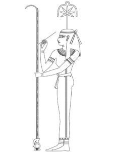 Seshat Coloring Page