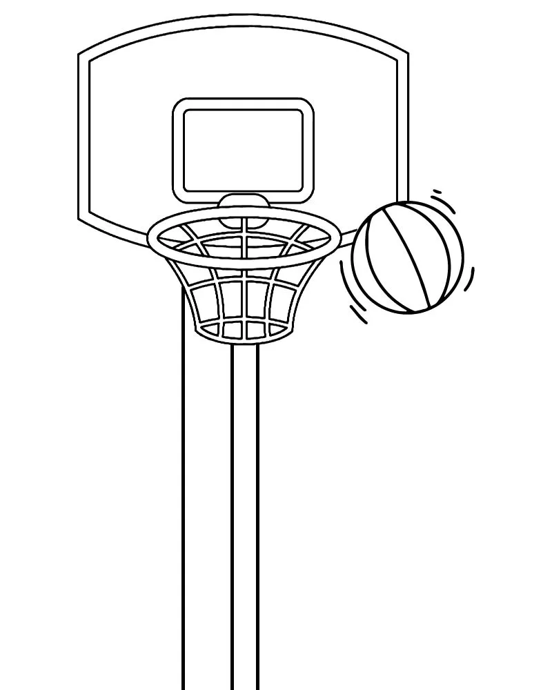 Simple Basketball Hoop