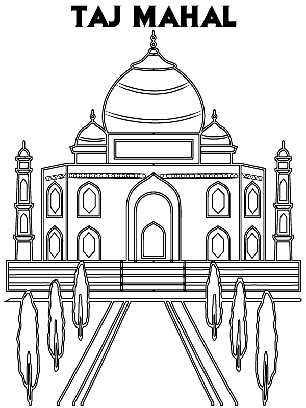 Simple Taj Mahal
