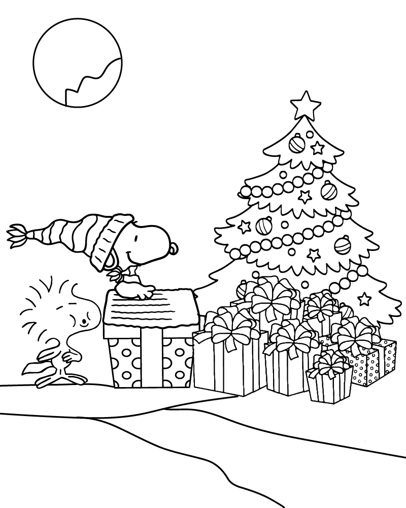 Snoopy Holiday Fun Printable