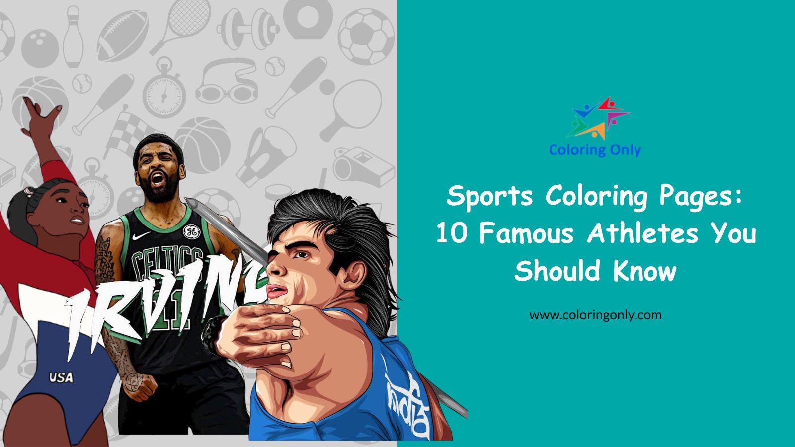 Sports Coloring Pages: 10 Famous Athletes You Should Know
