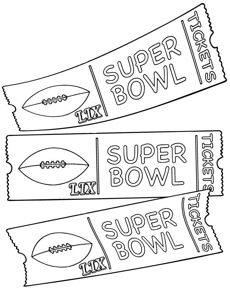 Super Bowl 2025 Ticket