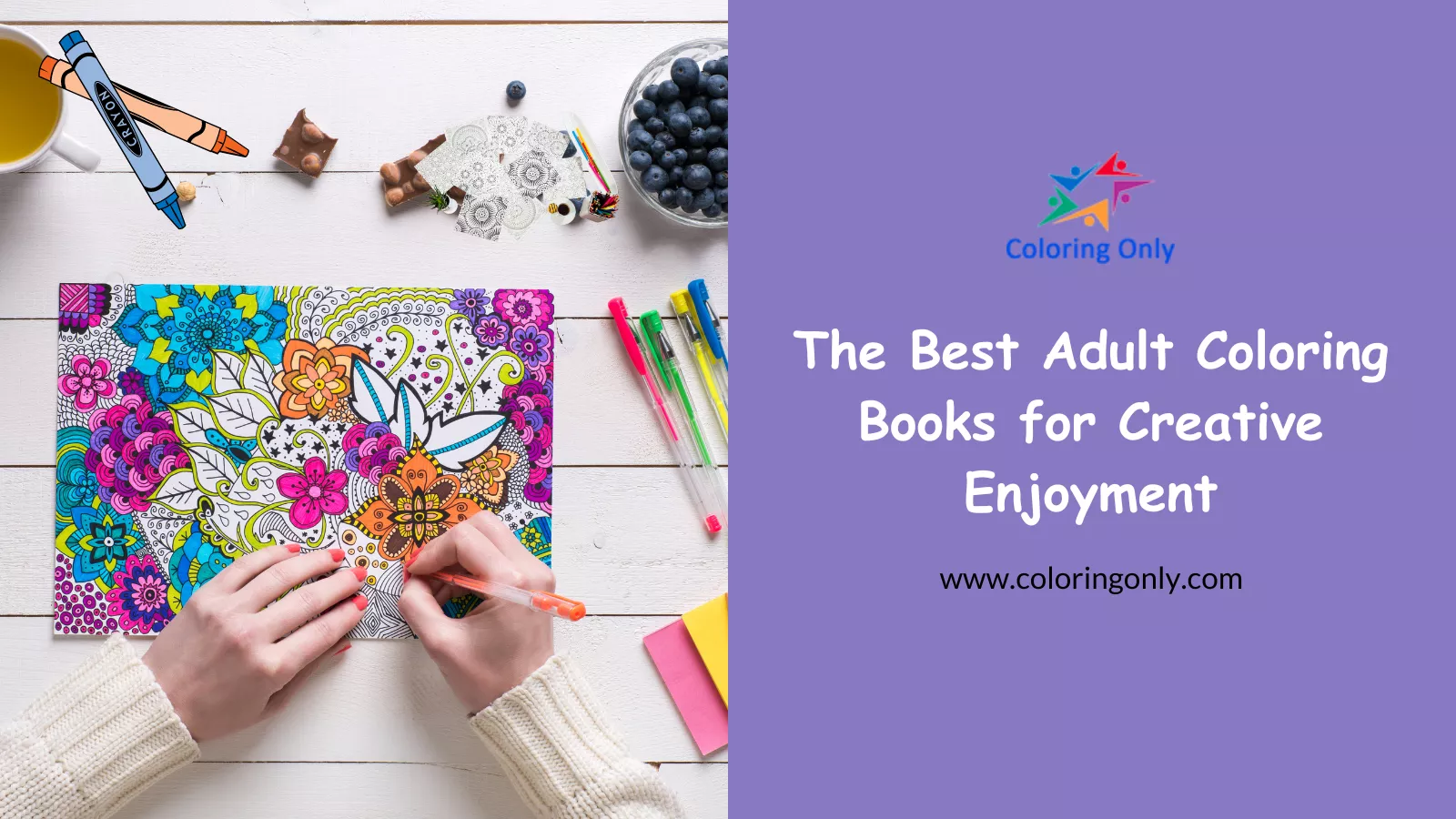 The Best Adult Coloring Books for Creative Enjoyment