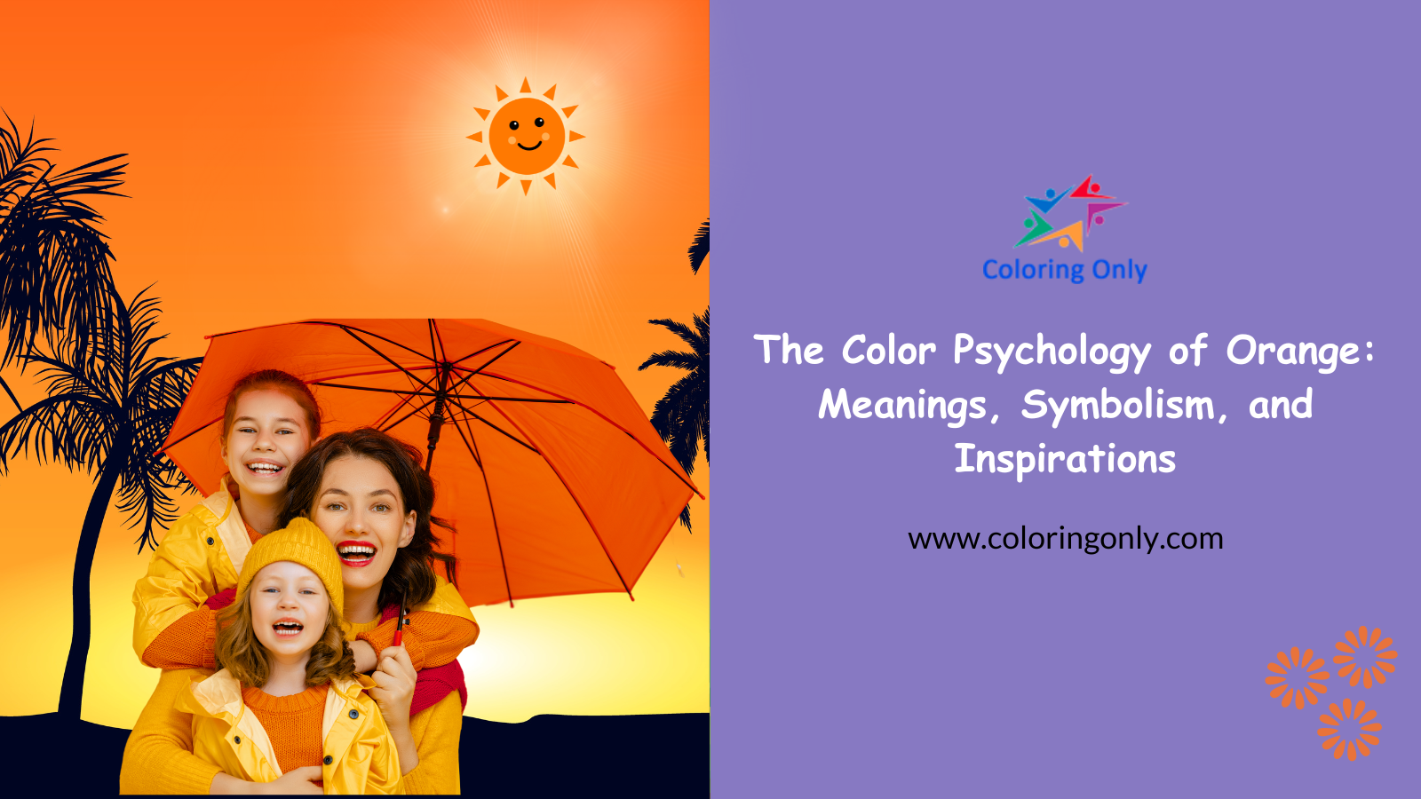Die Farbpsychologie von Orange: Bedeutungen, Symbolik und Inspirationen