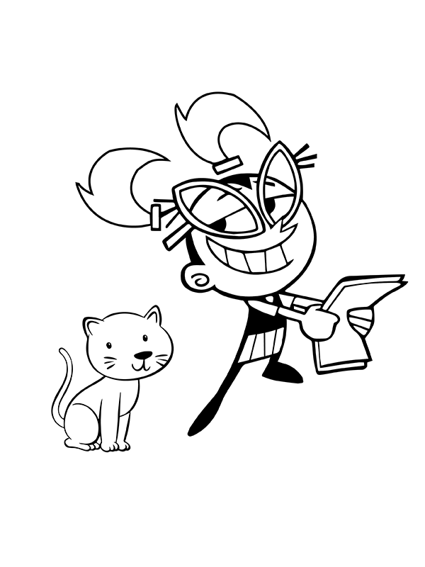 The Fairly OddParents Tootie and Cat