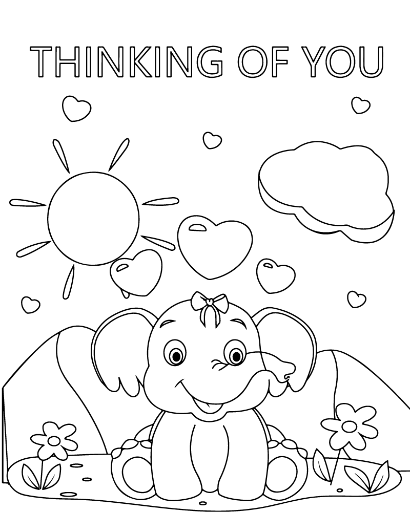 Thinking Of You Illustration