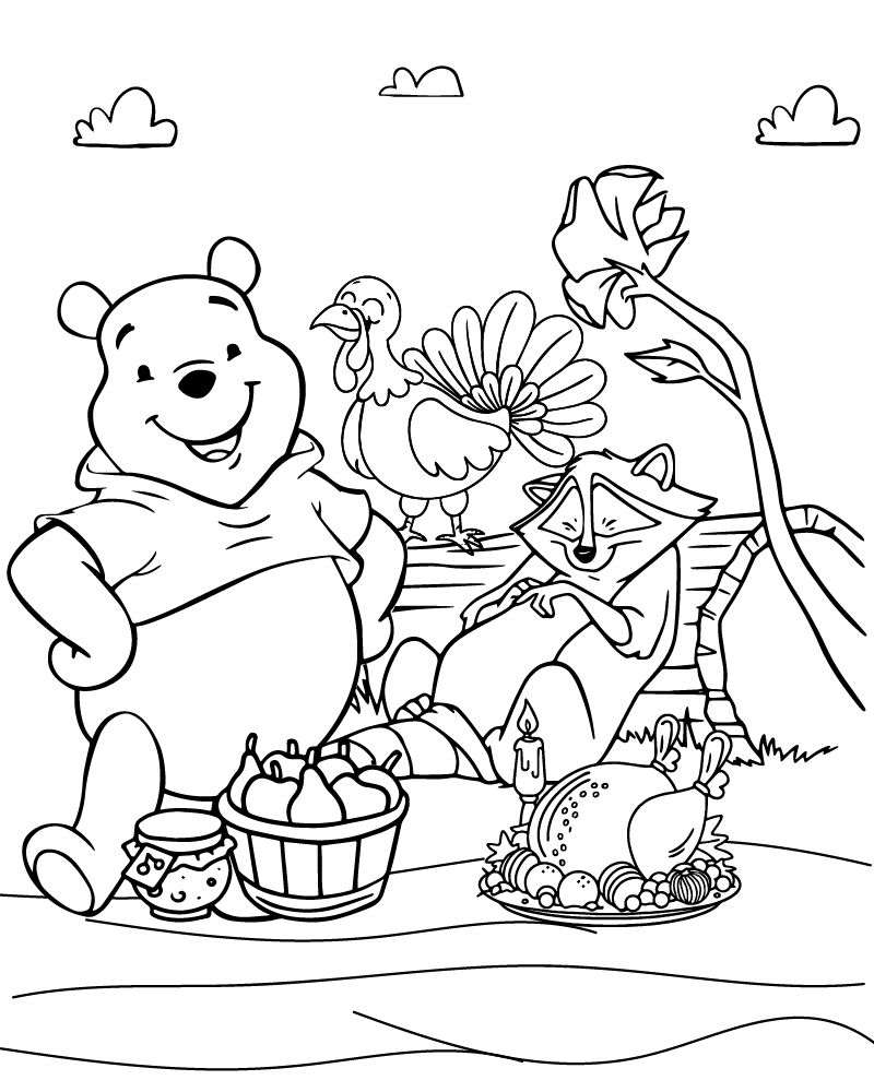 Winnie the Pooh Thanksgiving