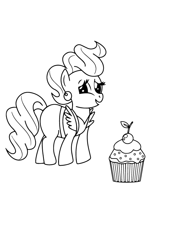 Yummy Cupcake and Mrs. Cake from My Little Pony
