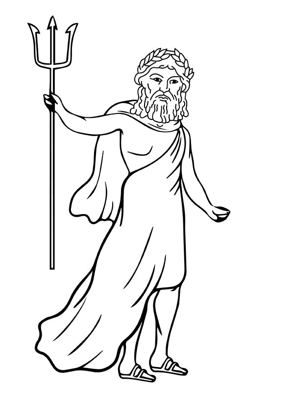 Zeus and Poseidon's Trident