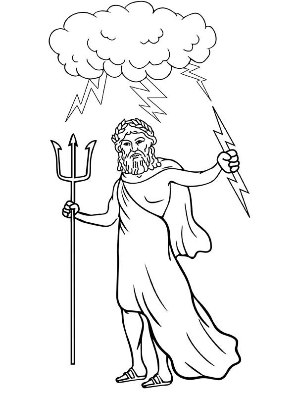 Zeus Catching a Thunderbolt