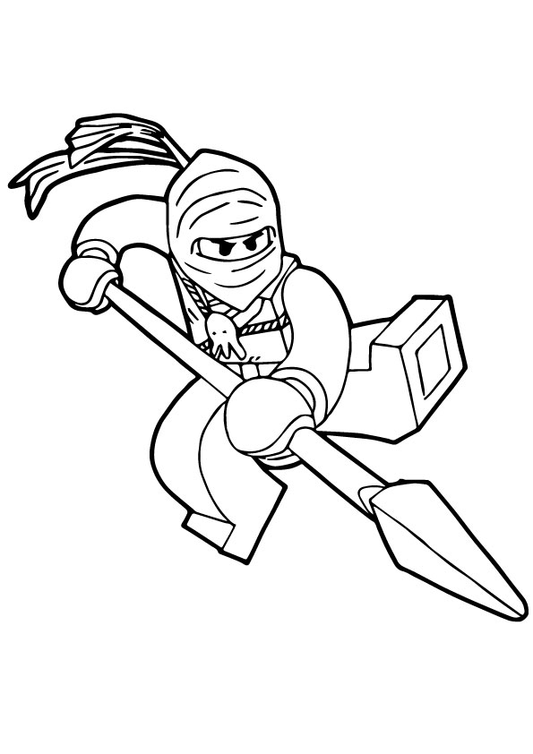 Ninjago Coloring Pages Free Printable Pages Kids