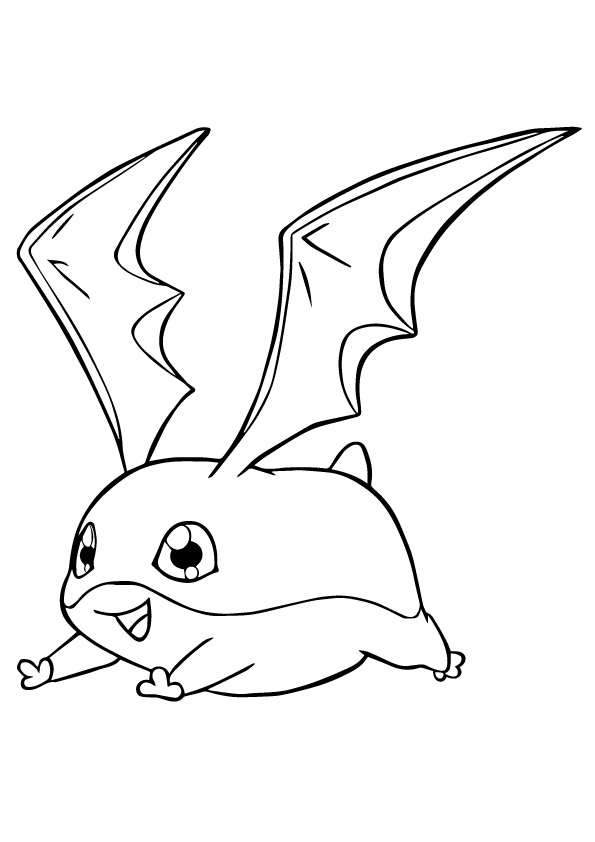 patamon coloring pages